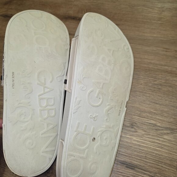 Dolce & Gabbana Logo Pool Slides Sandals Rubber Flop men 43/US 10 main image 10